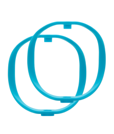 radius Pair of RAD-1 Hoops, Soft Firmness (Light Blue - Hoops Only)